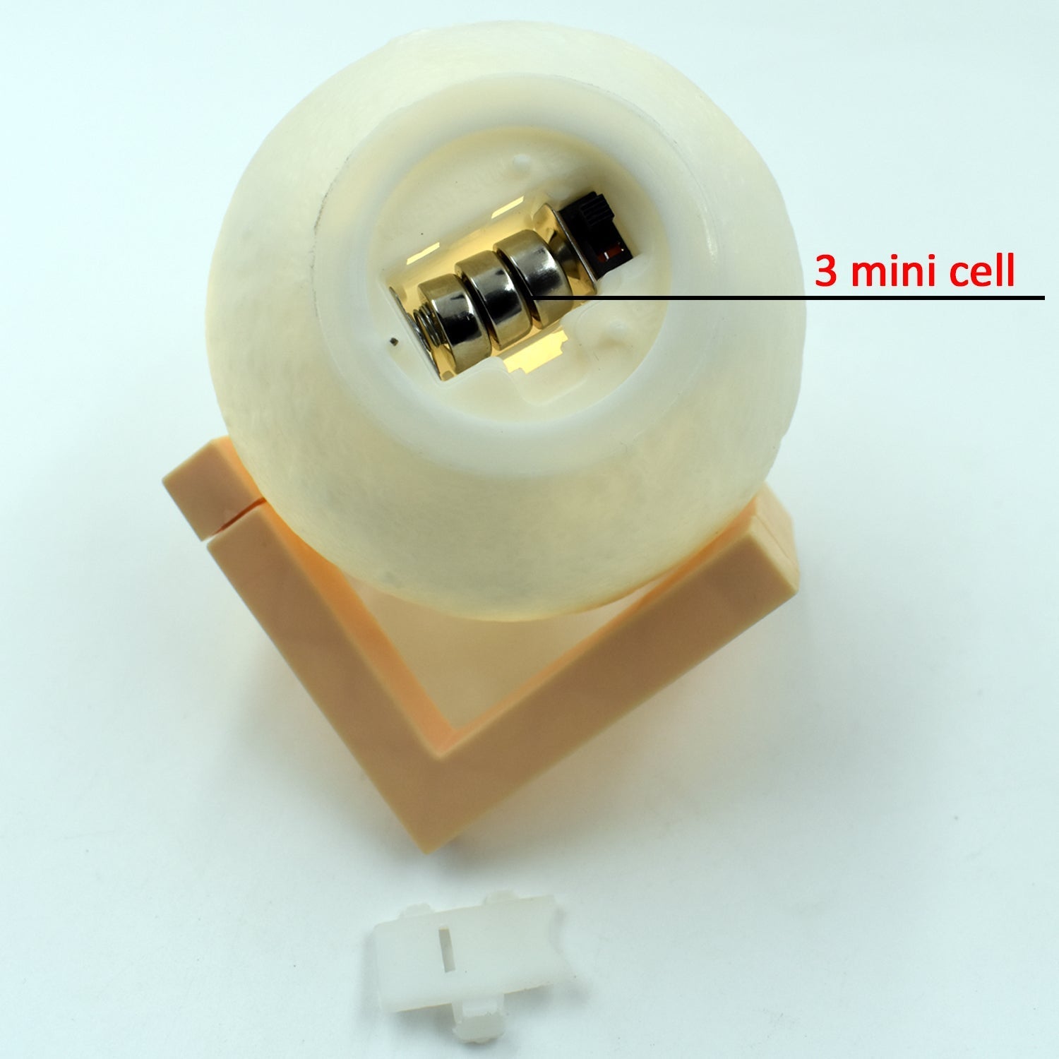 Touch-controlled 3D moon lamp with adjustable brightness Touch-controlled 3D moon lamp with adjustable brightness